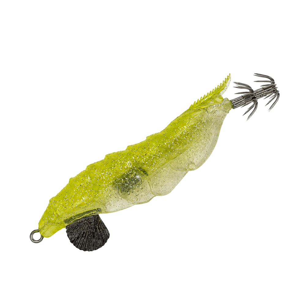 Tafros egi jig lure in Chartreuse color